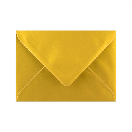 Envelope dourado metálico 114x162 mm (C6)