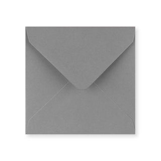 Envelope cinza escuro 130x130 mm