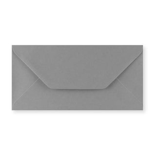 Envelope cinza escuro 110x220 mm (DL)