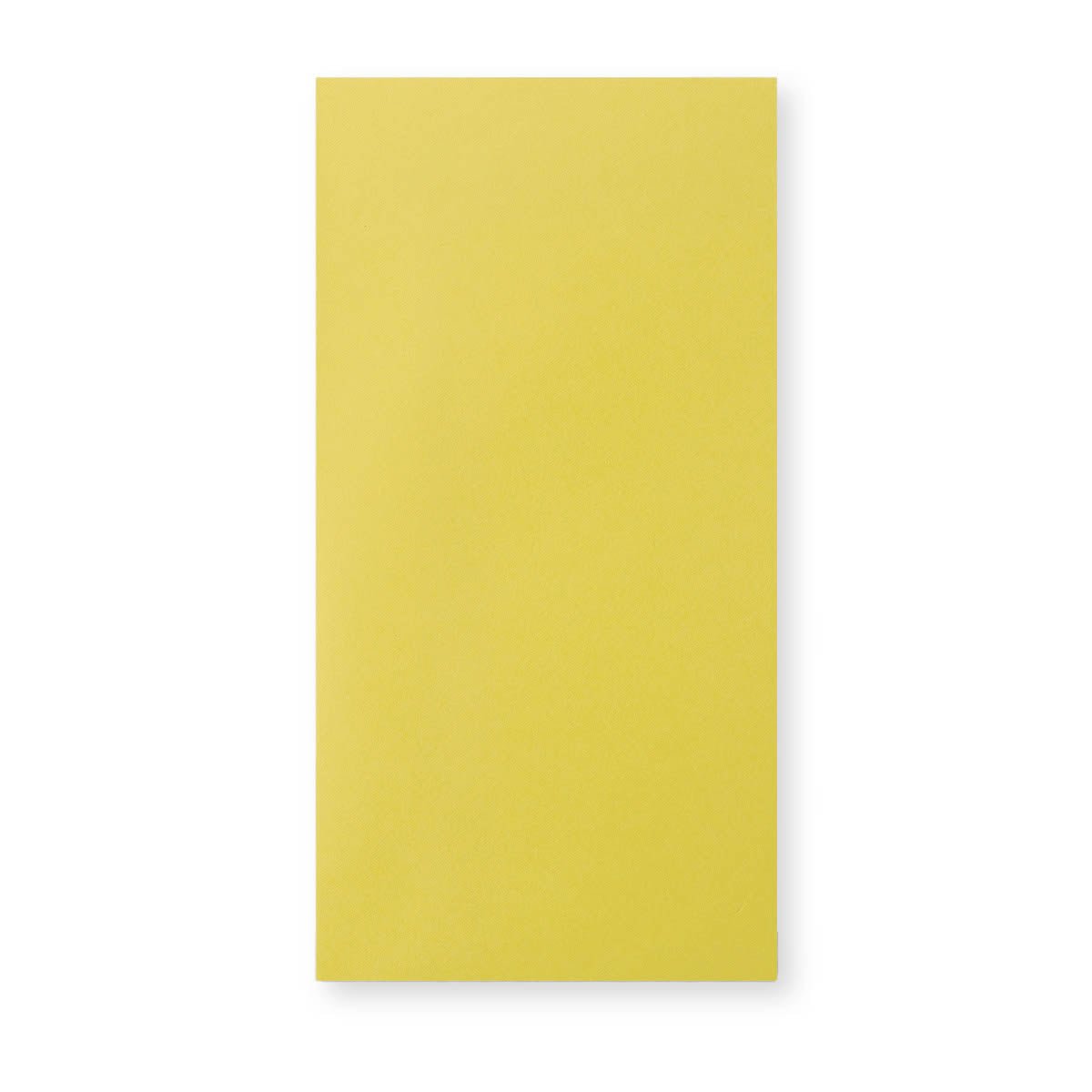 Envelope amarelo vertical 220x110 mm (DL)