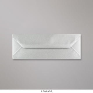 Envelope prateado metalizado 80x215 mm