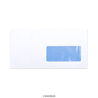 Envelope branco para inspeção postal 115x225 mm