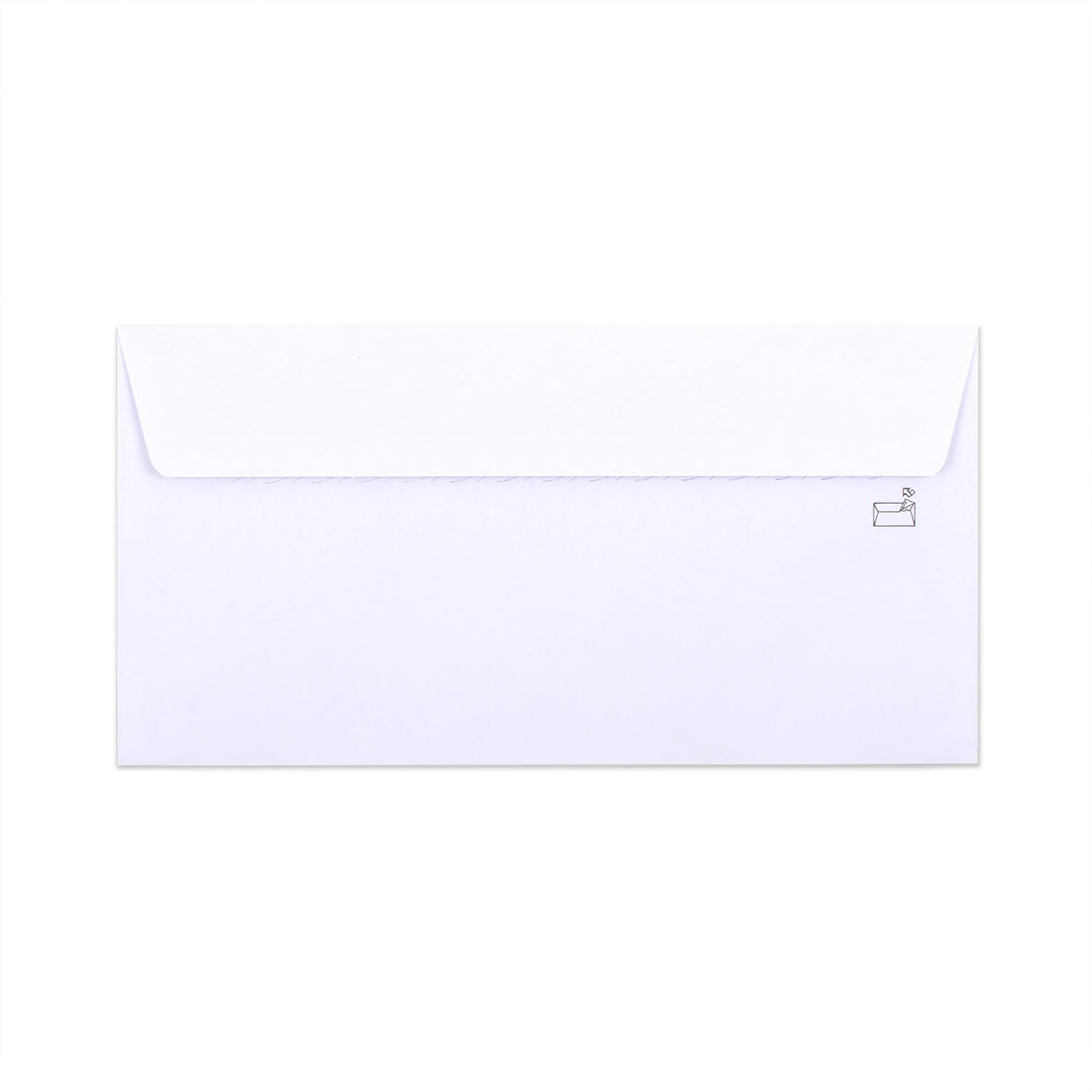 Envelope branco com impressão interior – janela 115x225 mm (DL+) 90gr/m²