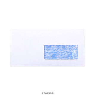 Envelope branco com janela 110x220 mm (DL)