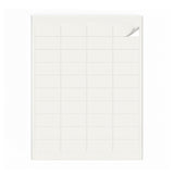Packs de etiquetas brancas XS - 100 folhas