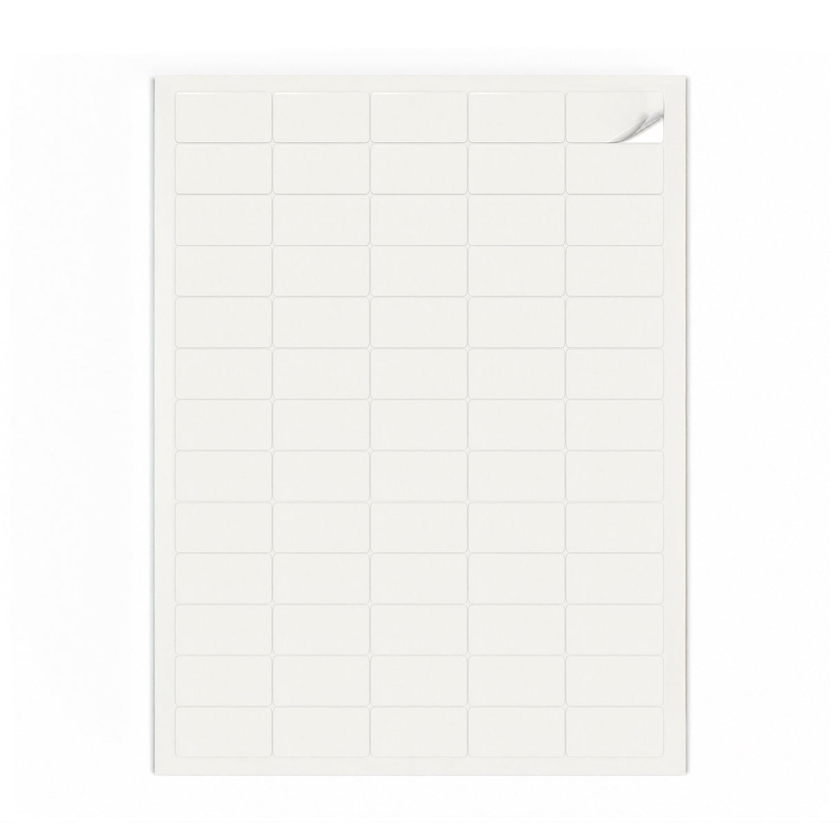 Packs de etiquetas brancas XS - 100 folhas