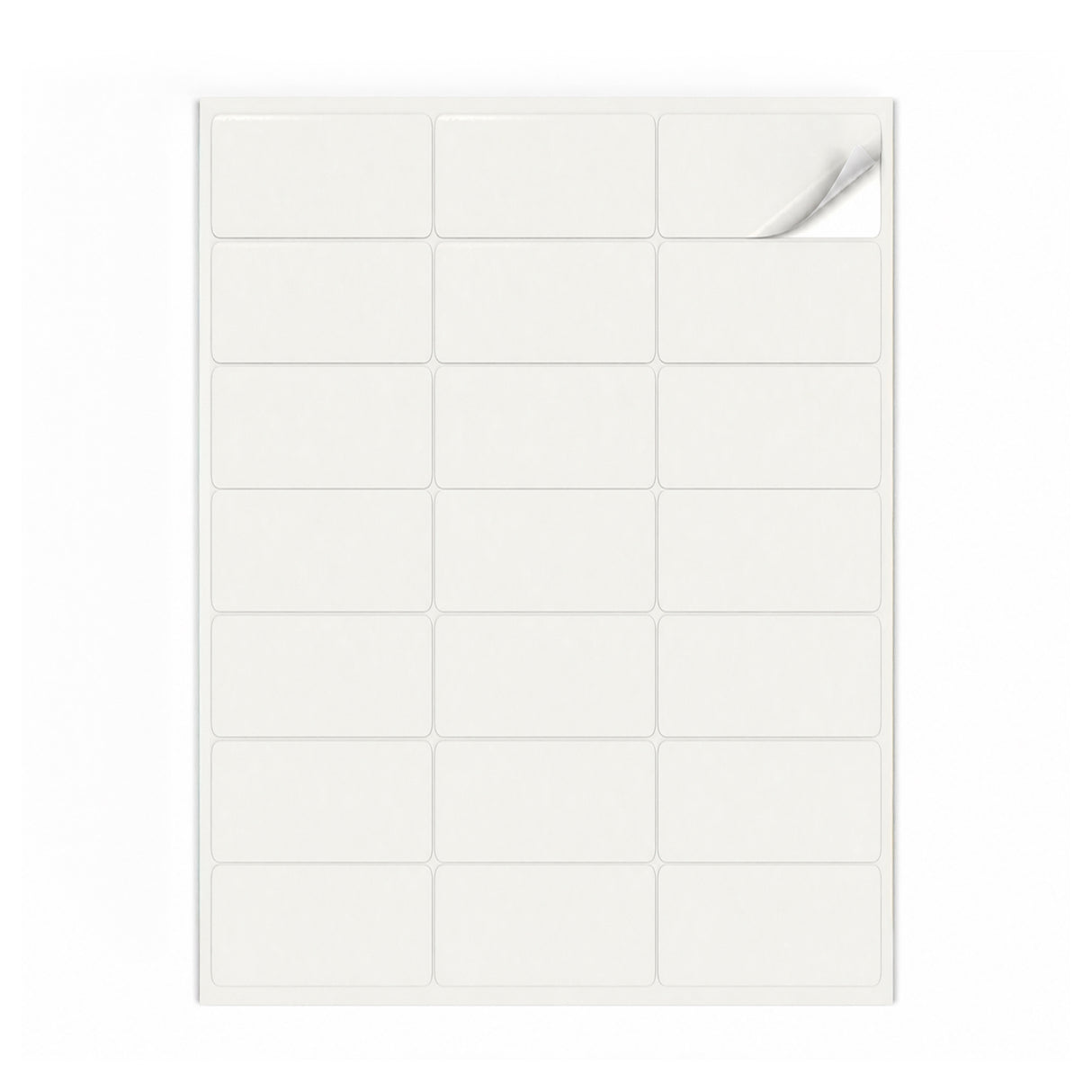 Packs de etiquetas brancas S - 100 folhas