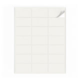 Packs de etiquetas brancas S - 100 folhas