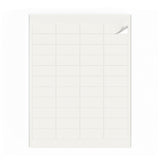 Packs de etiquetas brancas XS - 100 folhas