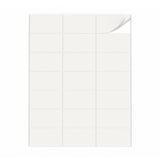 Packs de etiquetas brancas S - 100 folhas