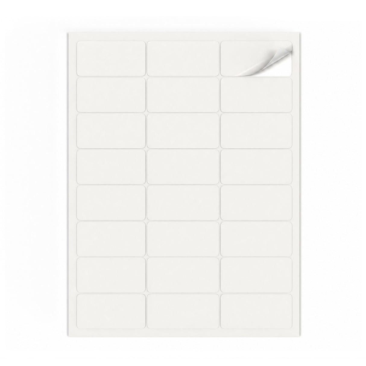 Packs de etiquetas brancas S - 100 folhas