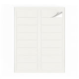 Packs de etiquetas brancas M - 100 folhas