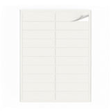 Packs de etiquetas brancas S - 100 folhas