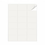 Packs de etiquetas brancas M - 100 folhas