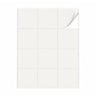 Packs de etiquetas brancas ML - 100 folhas