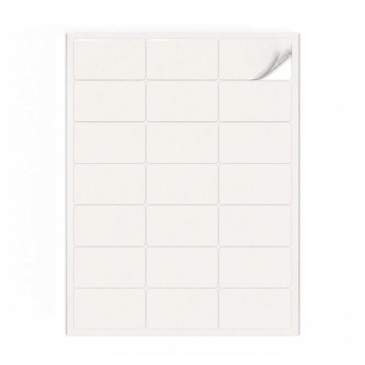 Packs de etiquetas brancas S - 100 folhas