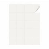 Packs de etiquetas brancas M - 100 folhas