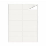 Packs de etiquetas brancas M - 100 folhas