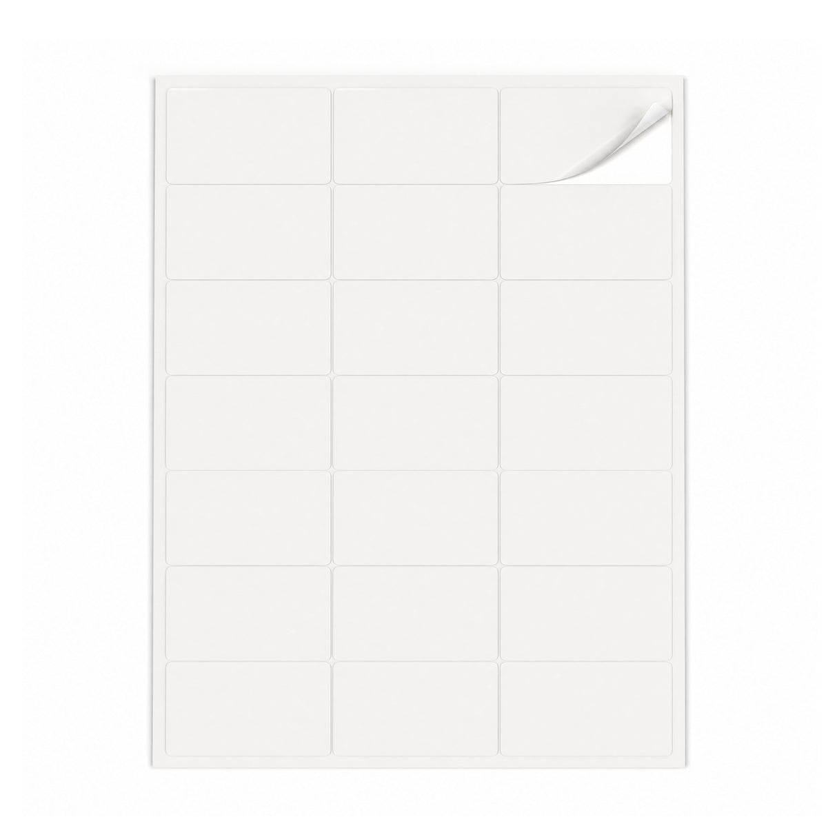 Packs de etiquetas brancas S - 100 folhas