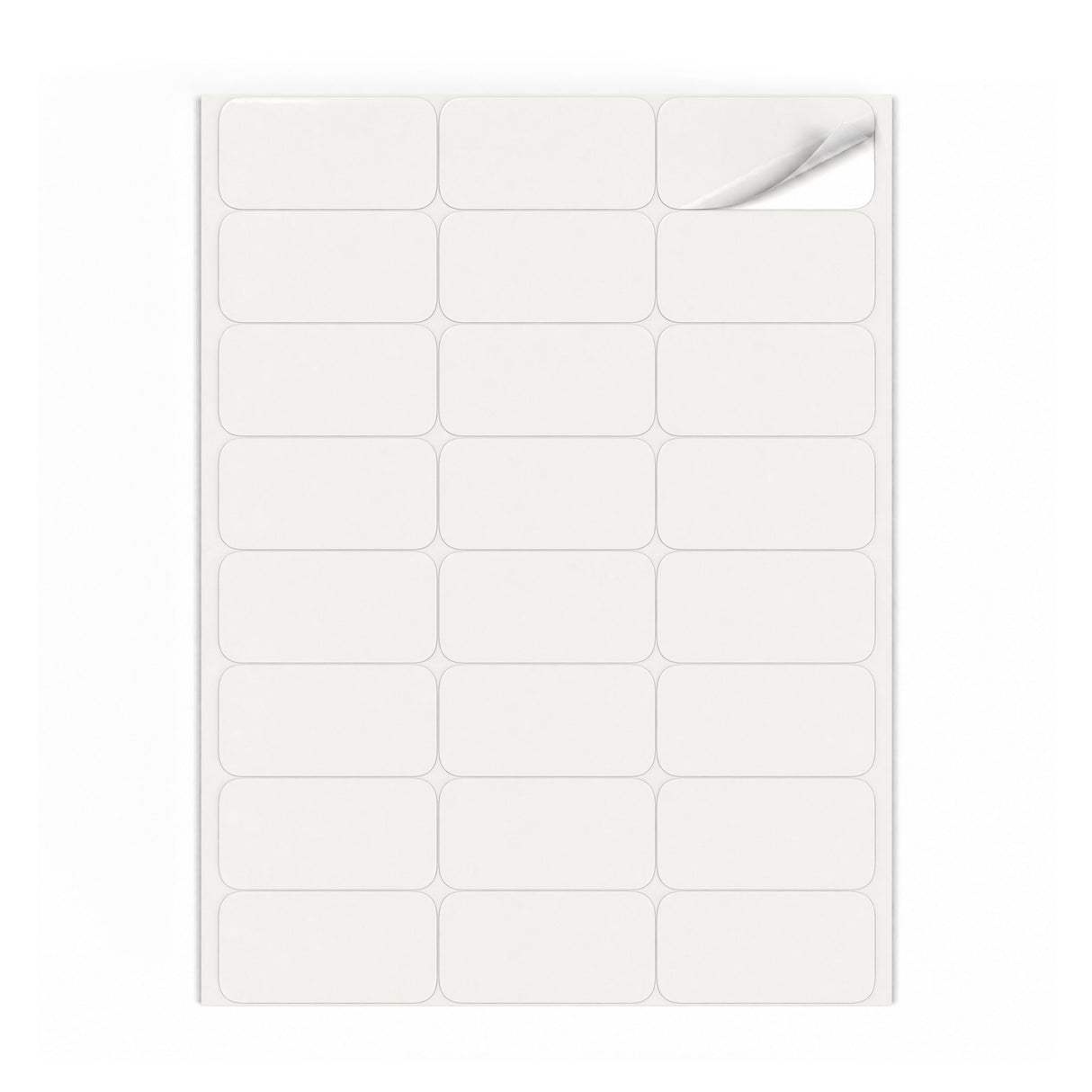 Packs de etiquetas brancas S - 100 folhas