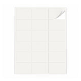 Packs de etiquetas brancas S - 100 folhas