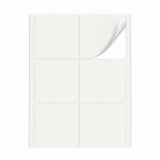 Packs de etiquetas brancas L - 100 folhas