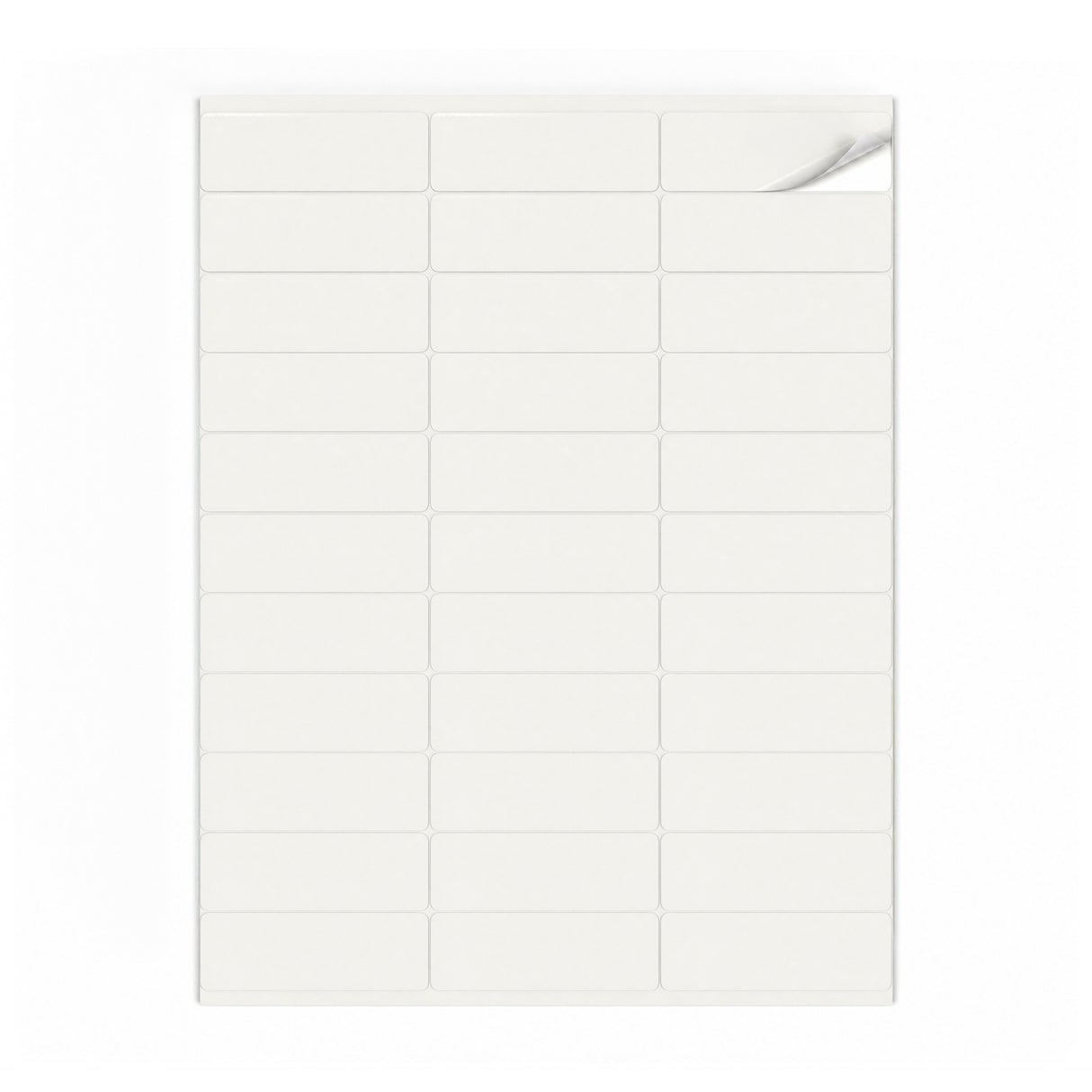 Packs de etiquetas brancas S - 100 folhas
