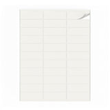 Packs de etiquetas brancas S - 100 folhas