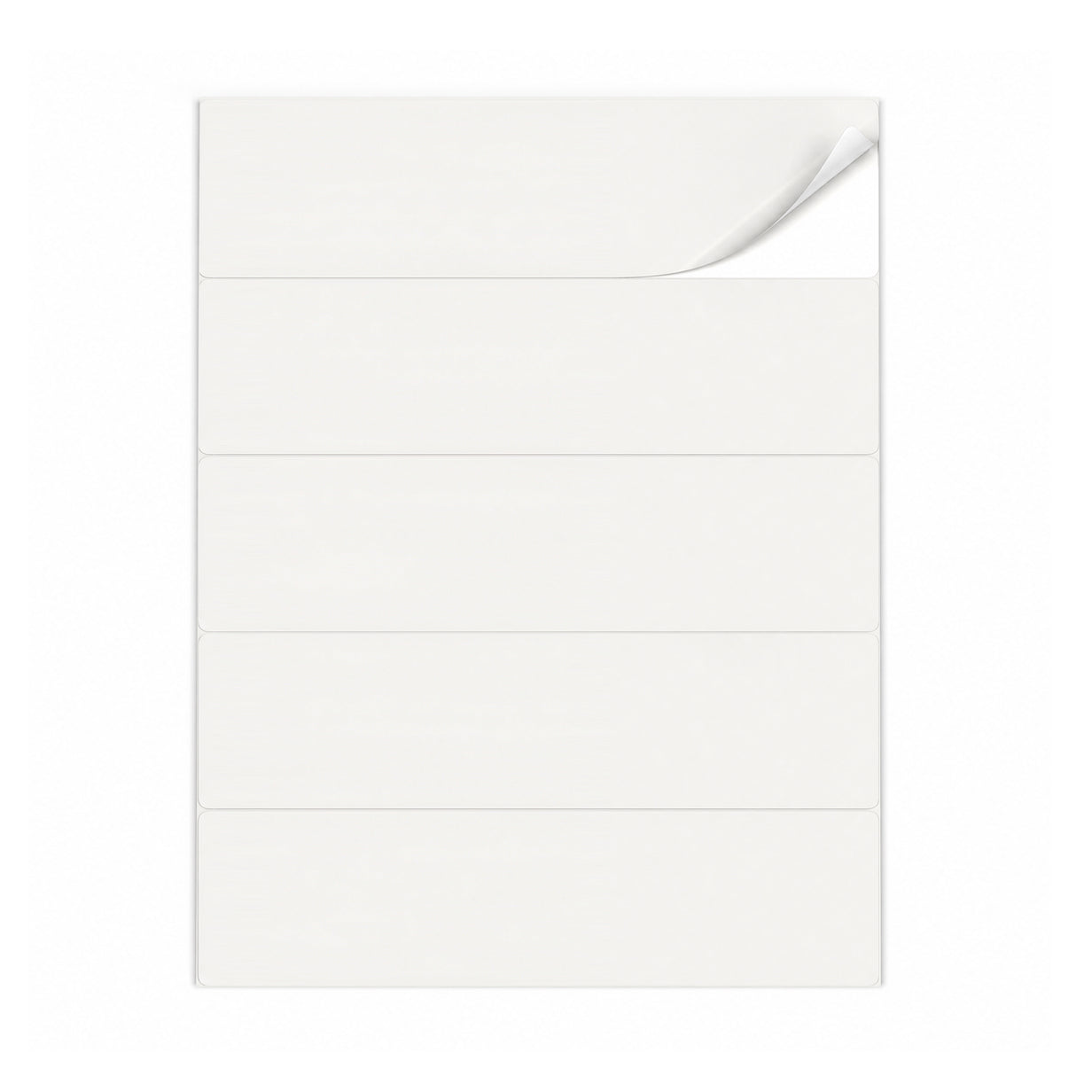 Packs de etiquetas brancas L - 100 folhas