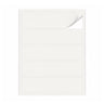 Packs de etiquetas brancas L - 100 folhas