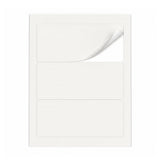 Packs de etiquetas brancas L - 100 folhas