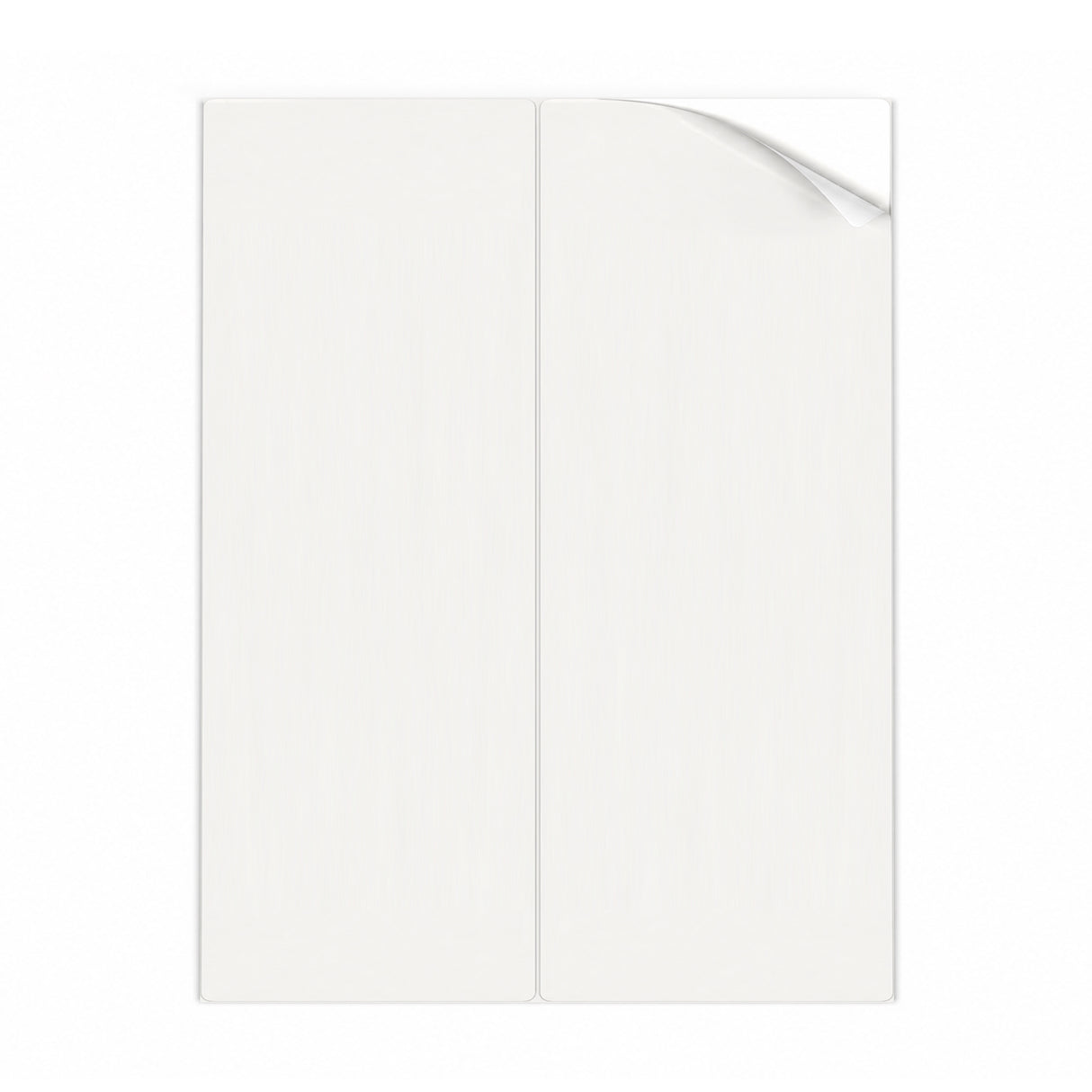 Packs de etiquetas brancas XL - 100 folhas