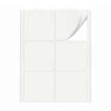 Packs de etiquetas brancas L - 100 folhas