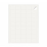 Packs de etiquetas brancas XS - 100 folhas