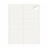 Packs de etiquetas brancas M - 100 folhas