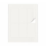Packs de etiquetas brancas ML - 100 folhas