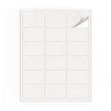 Packs de etiquetas brancas M - 100 folhas