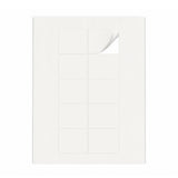 Packs de etiquetas brancas M - 100 folhas