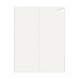 Packs de etiquetas brancas S - 100 folhas