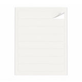 Packs de etiquetas brancas ML - 100 folhas