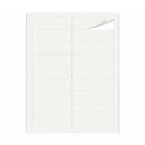 Packs de etiquetas brancas S - 100 folhas