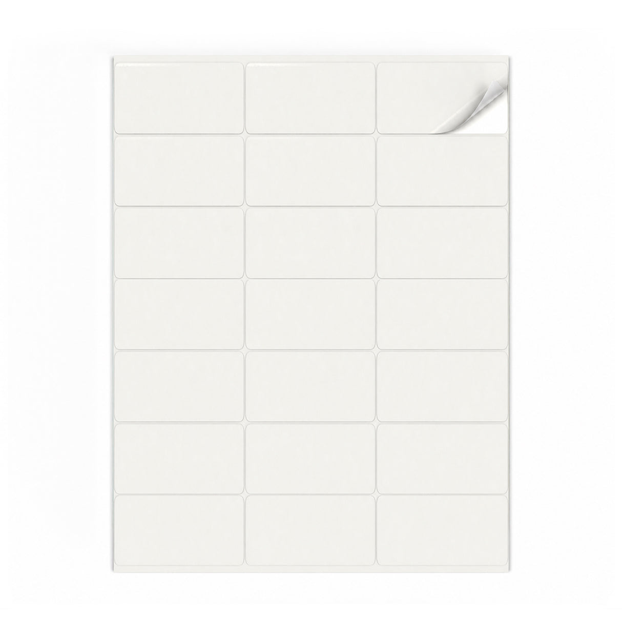 Packs de etiquetas brancas S - 100 folhas