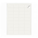 Packs de etiquetas brancas XS - 100 folhas