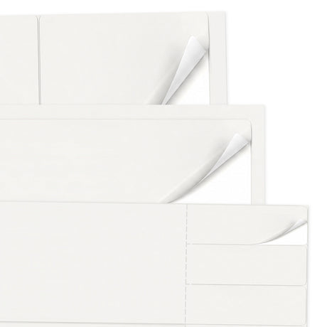 Packs de etiquetas brancas L - 100 folhas
