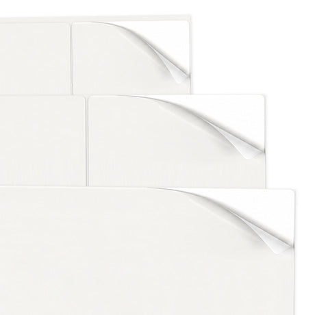 Packs de etiquetas brancas XL - 100 folhas