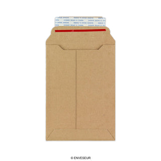 Envelope manila de papelão para envios (flauta F) 185x125 mm