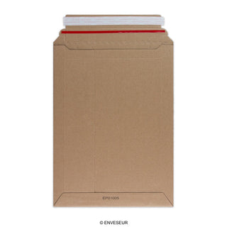 Envelope manila de papelão para envios (flauta F) 340x250 mm
