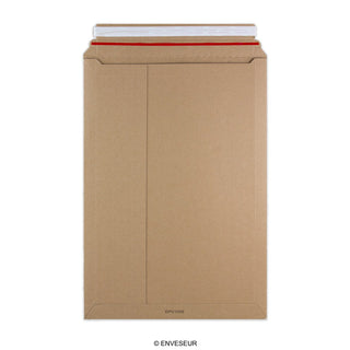 Envelope manila de papelão para envios (flauta F) 500x340 mm