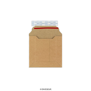 Envelope manila de papelão para envios 120x120 mm