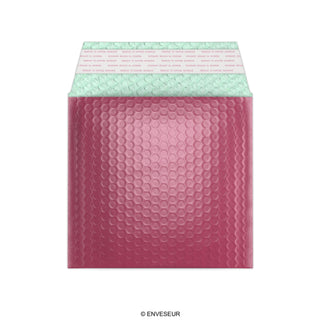 Envelopes almofadados com bolha metálica brilhante